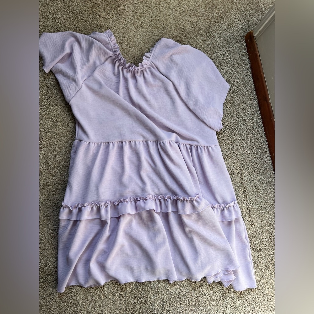 Cute lavender dress!